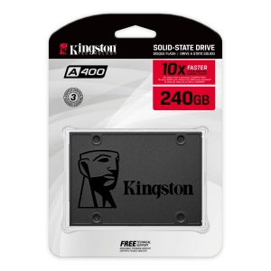 SSD Kingston SSDNow A400 240GB, 2.5", Lectura 500MB/s Escritura 350MB/s